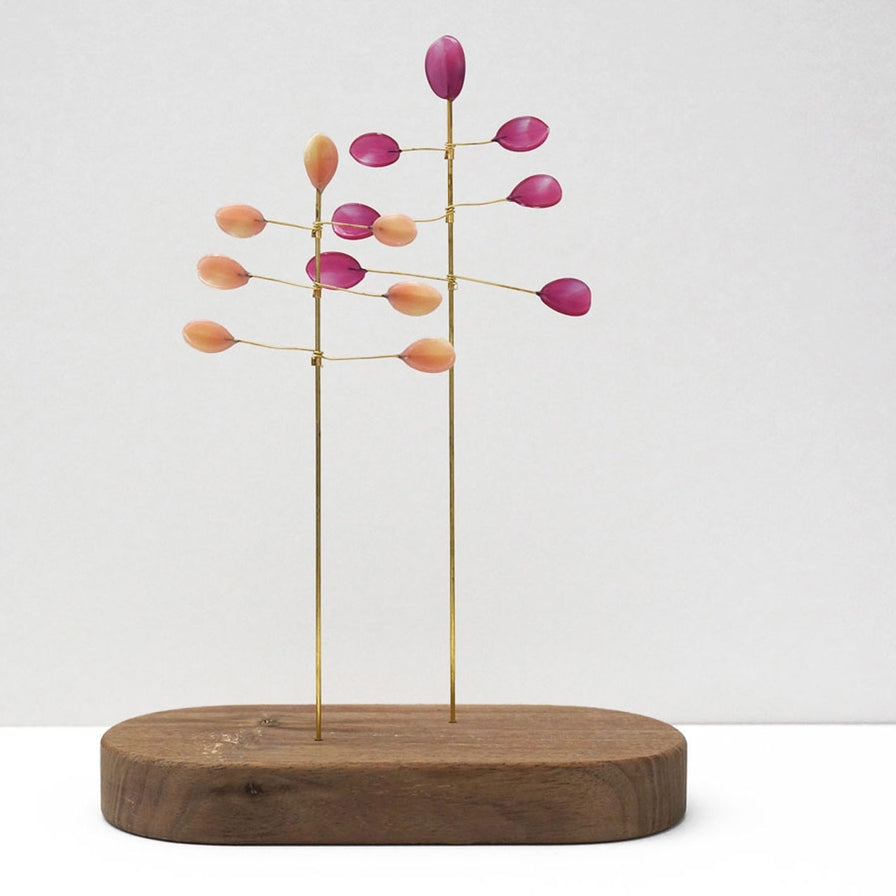 Double Sitka Glass Sculpture