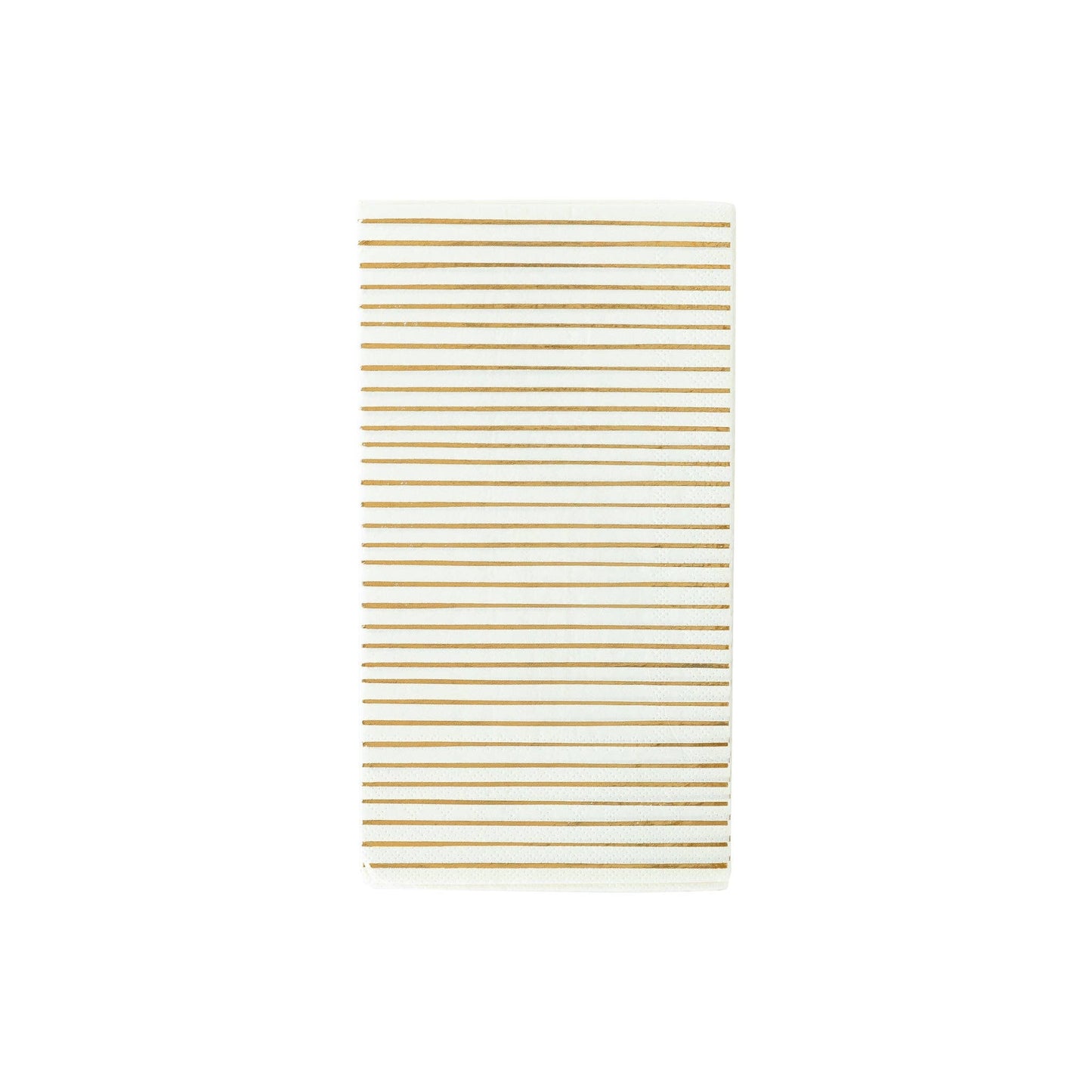 Gold Stripe Dinner Napkins