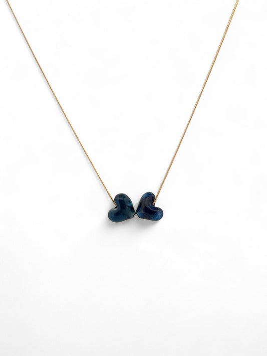 Double Heart Necklace