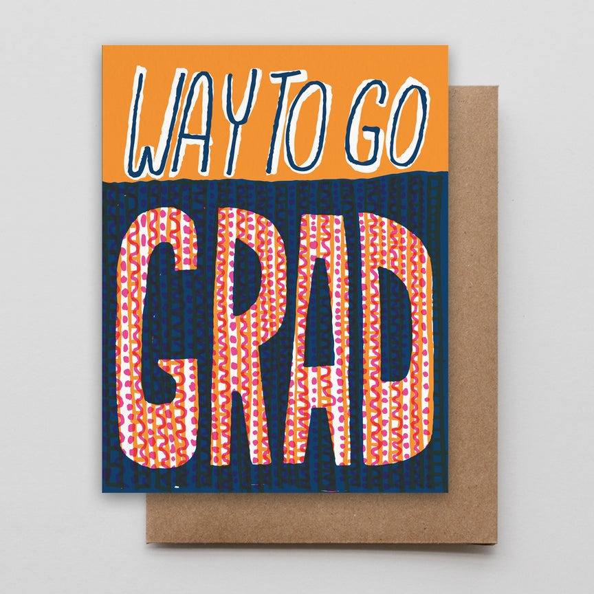 Way to Go Grad Card