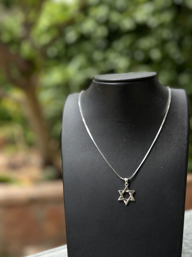 Jewish Star Pendant for Men and Women