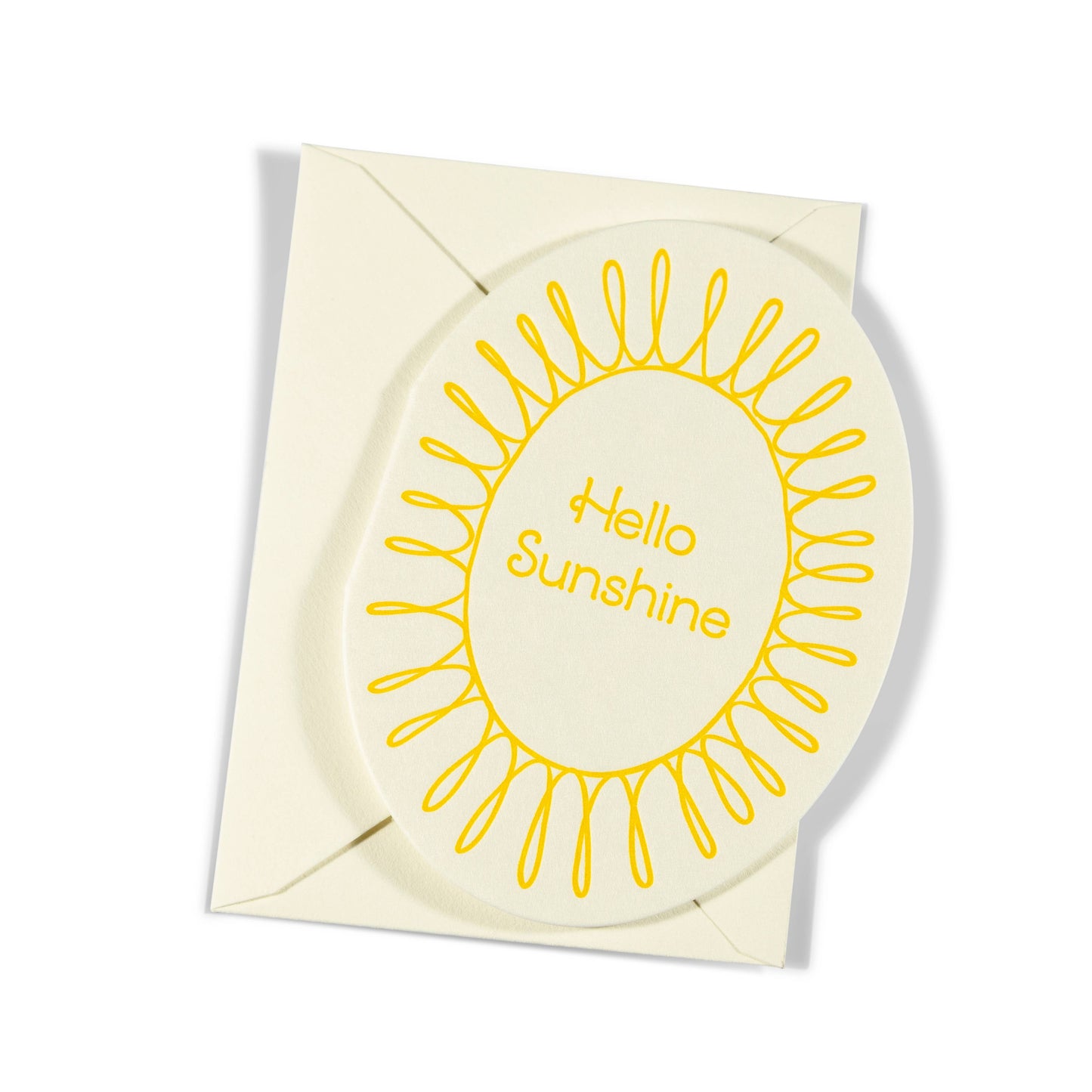 Hello Sunshine Enclosure Card