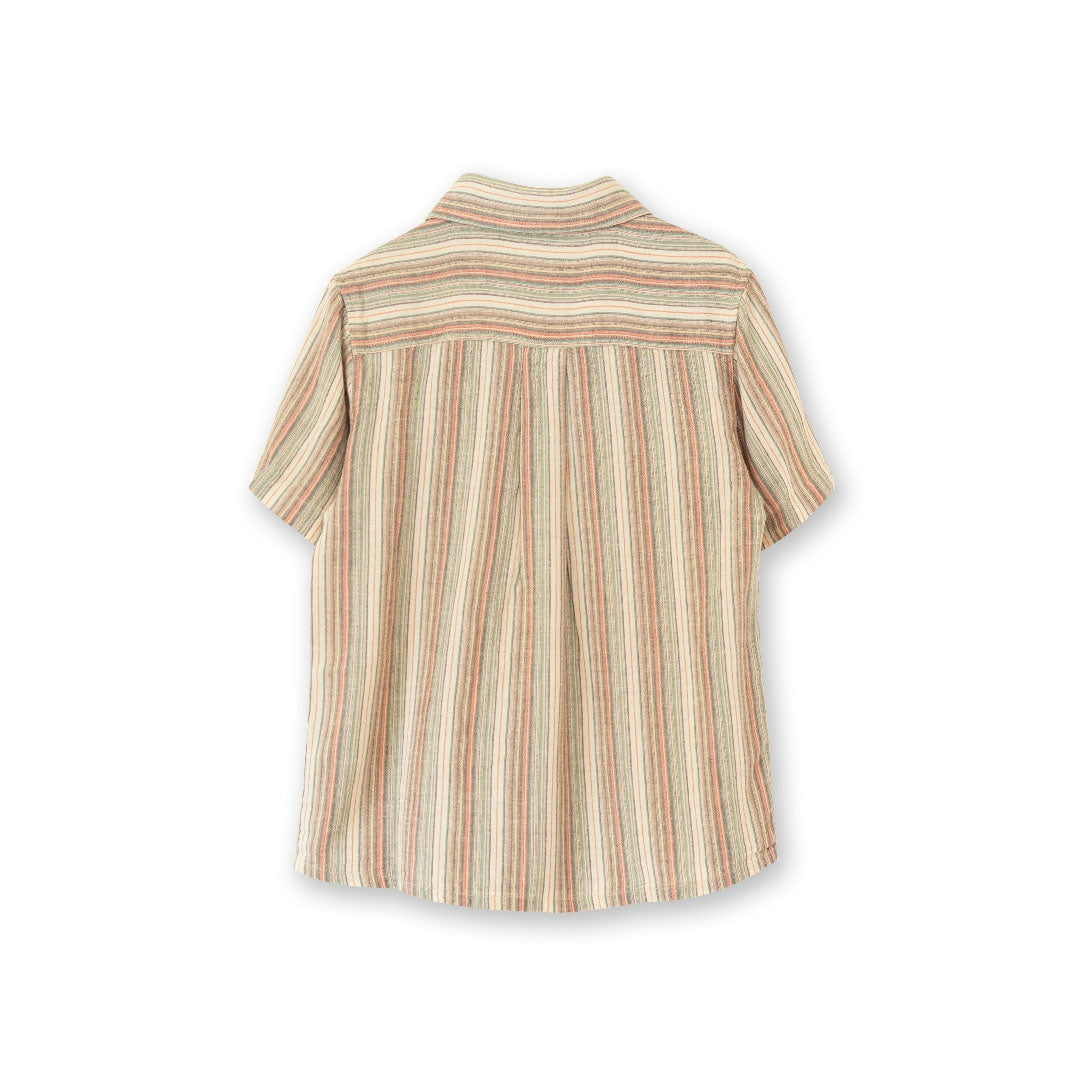 Short Sleeves Collar Shirt