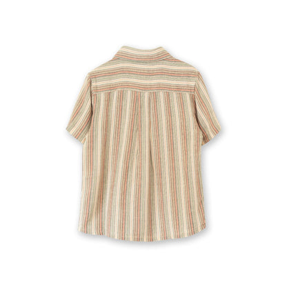 Short Sleeves Collar Shirt