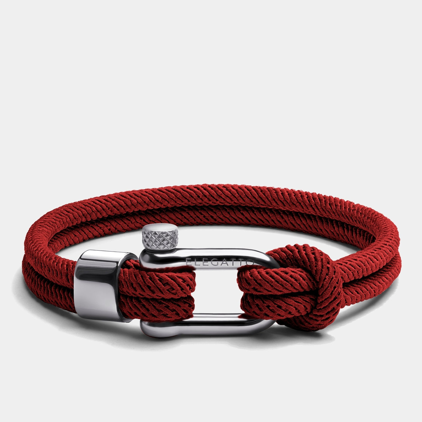 Alchor Platinum Bracelet