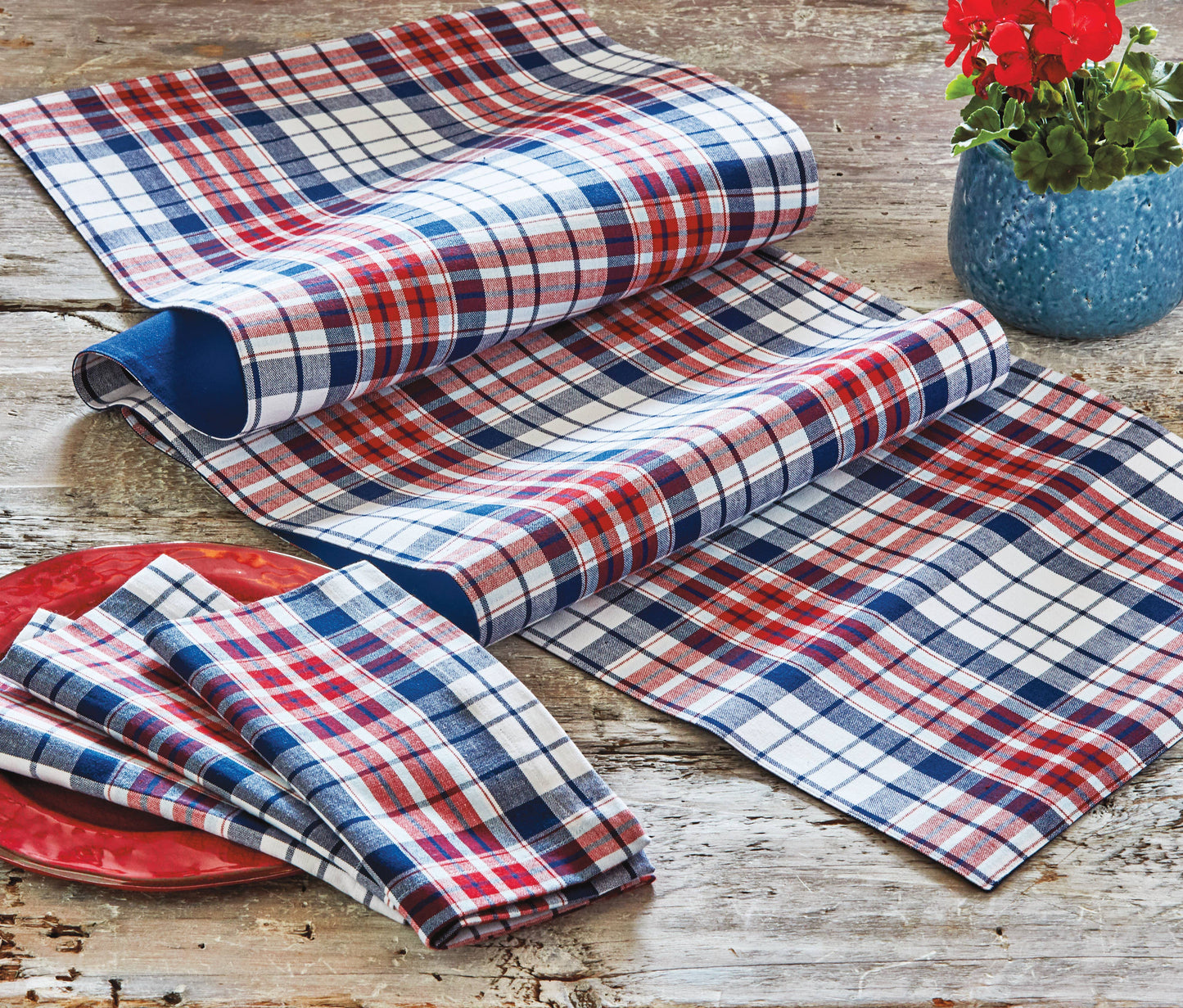 Arlo Plaid Napkin Set