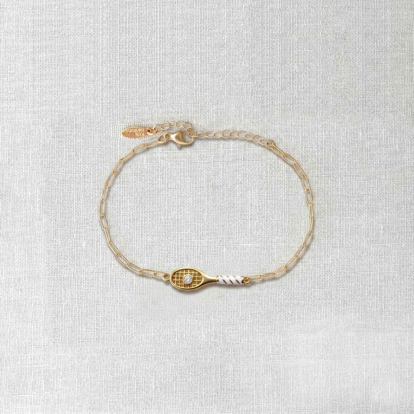 Tennis Racket Bracelet