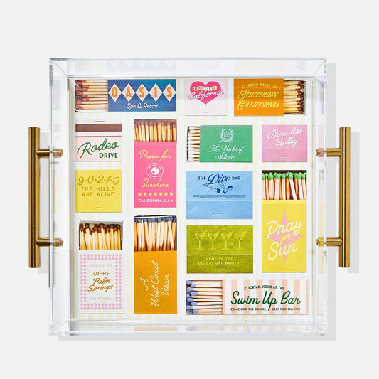 California Matchbook Large Tray