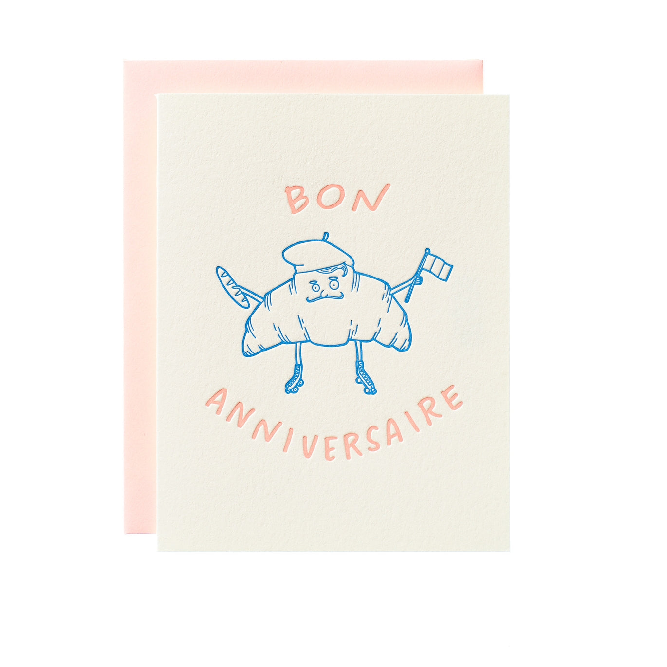Croissant Birthday Greeting Card