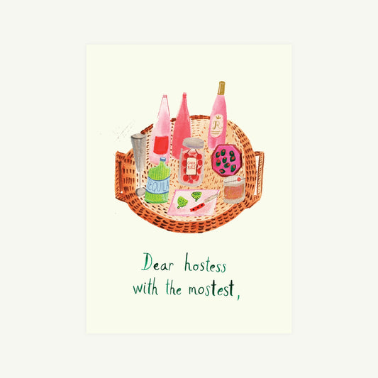 Hostess Mostest Card