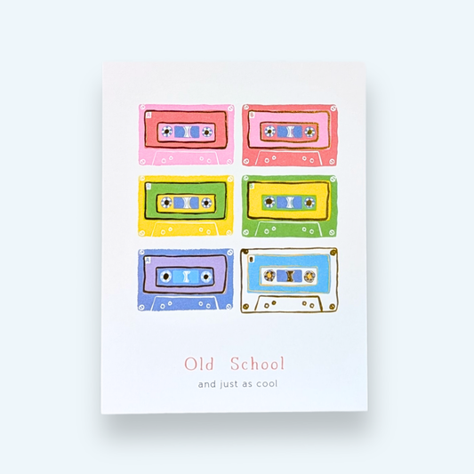 Old School and Just As Cool Tapes Card