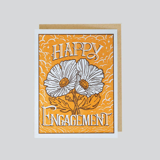 Poppies Engagement Card