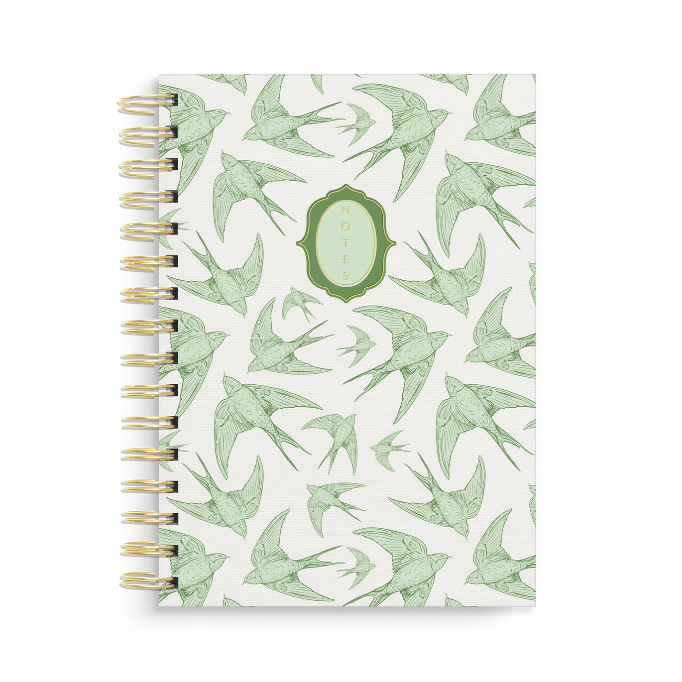 Swallows Spiral Notebook