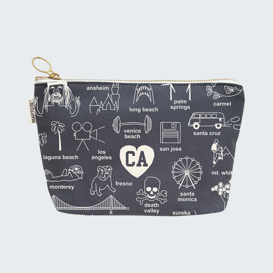 California Zipped Pouch