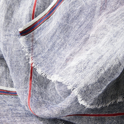 Maya Bay Chambray Linen Scarf