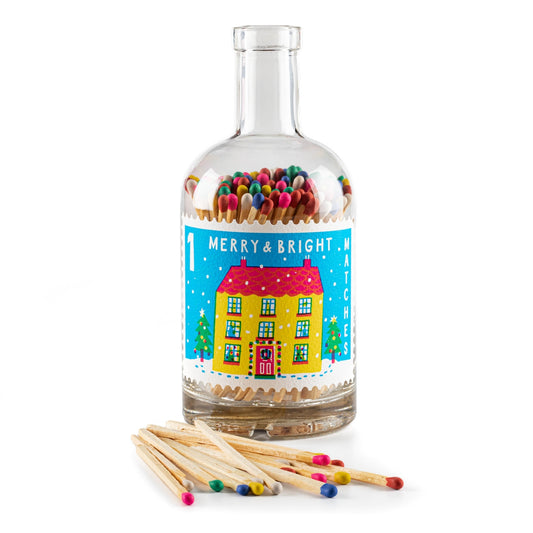 Merry & Bright Stamp Match Bottle