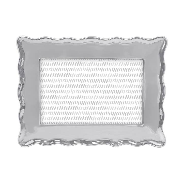 Wavy Engravable 4x6 Frame