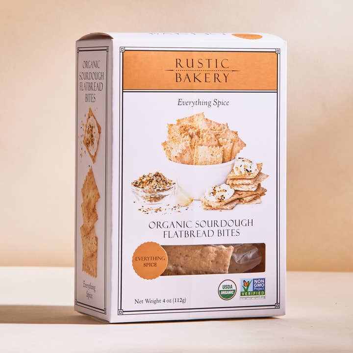 Organic Sourdough Flatbread Bites