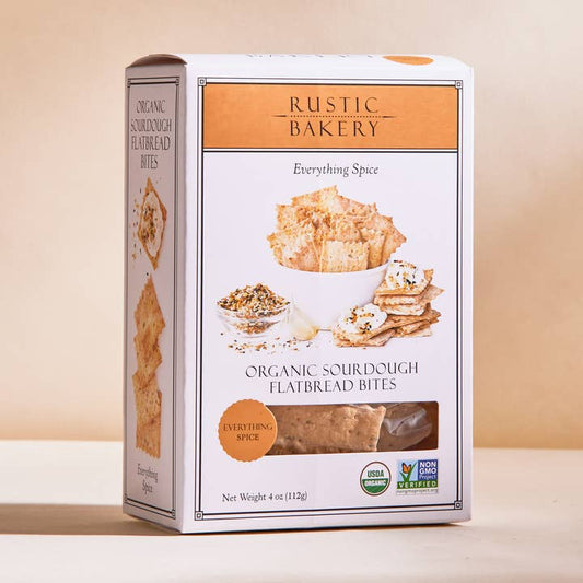 Organic Sourdough Flatbread Bites