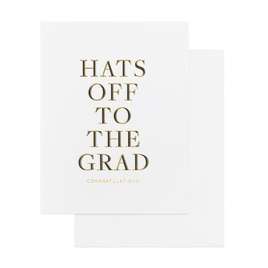 Hats Off to the Grad Card