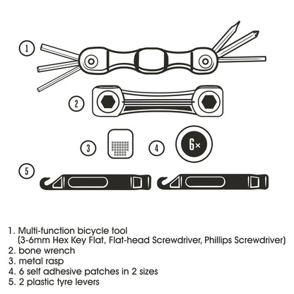 Bicycle Puncture Repair Kit