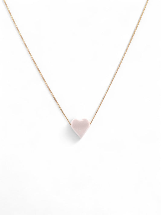 Glass Heart Necklace