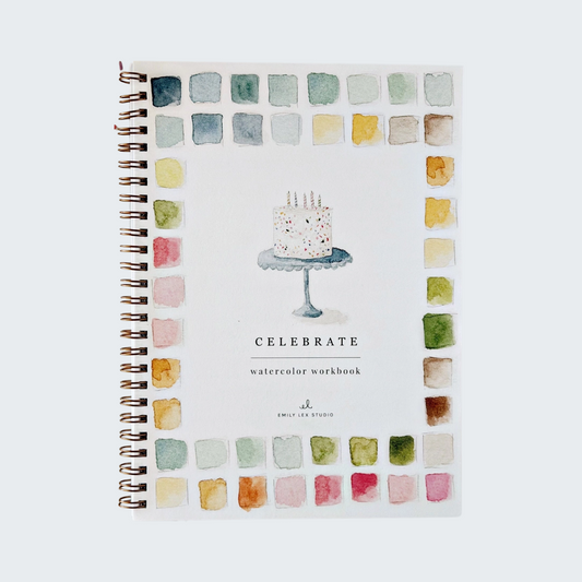Celebrate Watercolor Workbook
