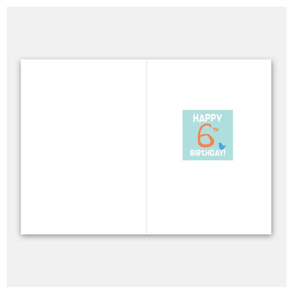 6th Birthday Card