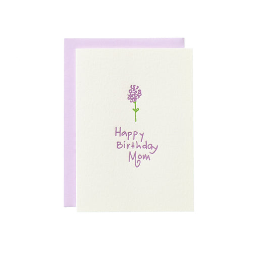 Happy Birthday Mom Greeting Card