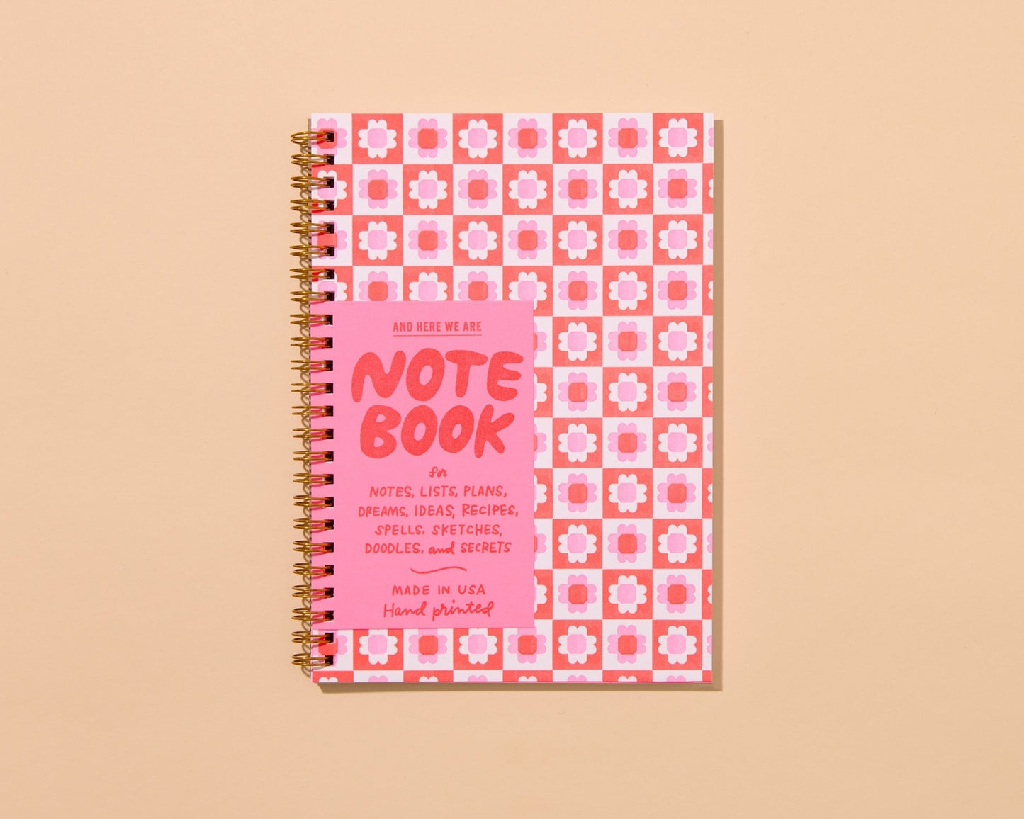 Lined Spiral Notebook