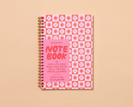 Lined Spiral Notebook