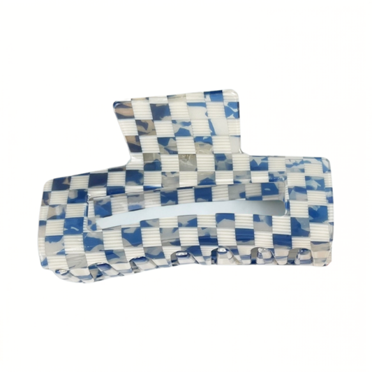 Checkerboard Hair Claw