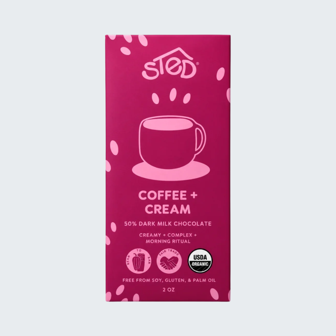 Coffee + Cream Chocolate Bar