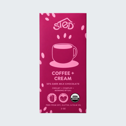 Coffee + Cream Chocolate Bar