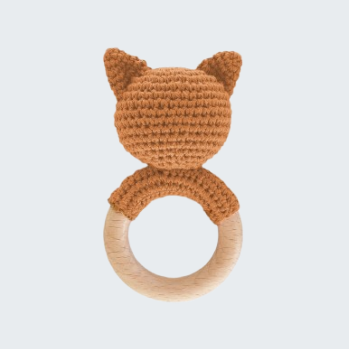 Cotton Crochet Fox Teether