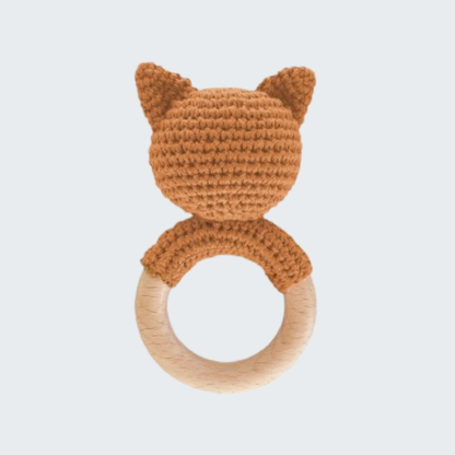 Cotton Crochet Fox Teether