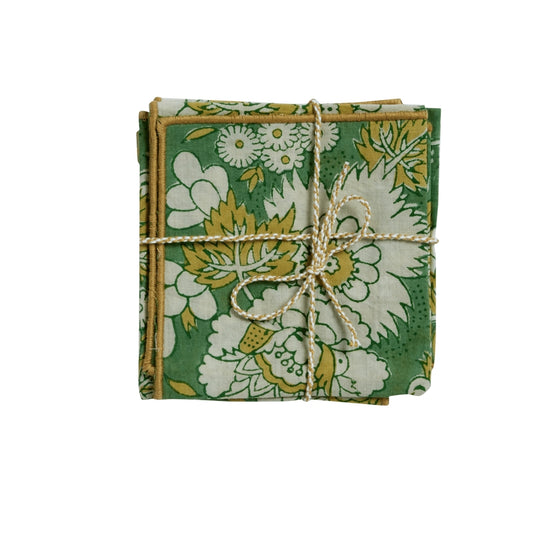 Vishnu Green Napkins Set