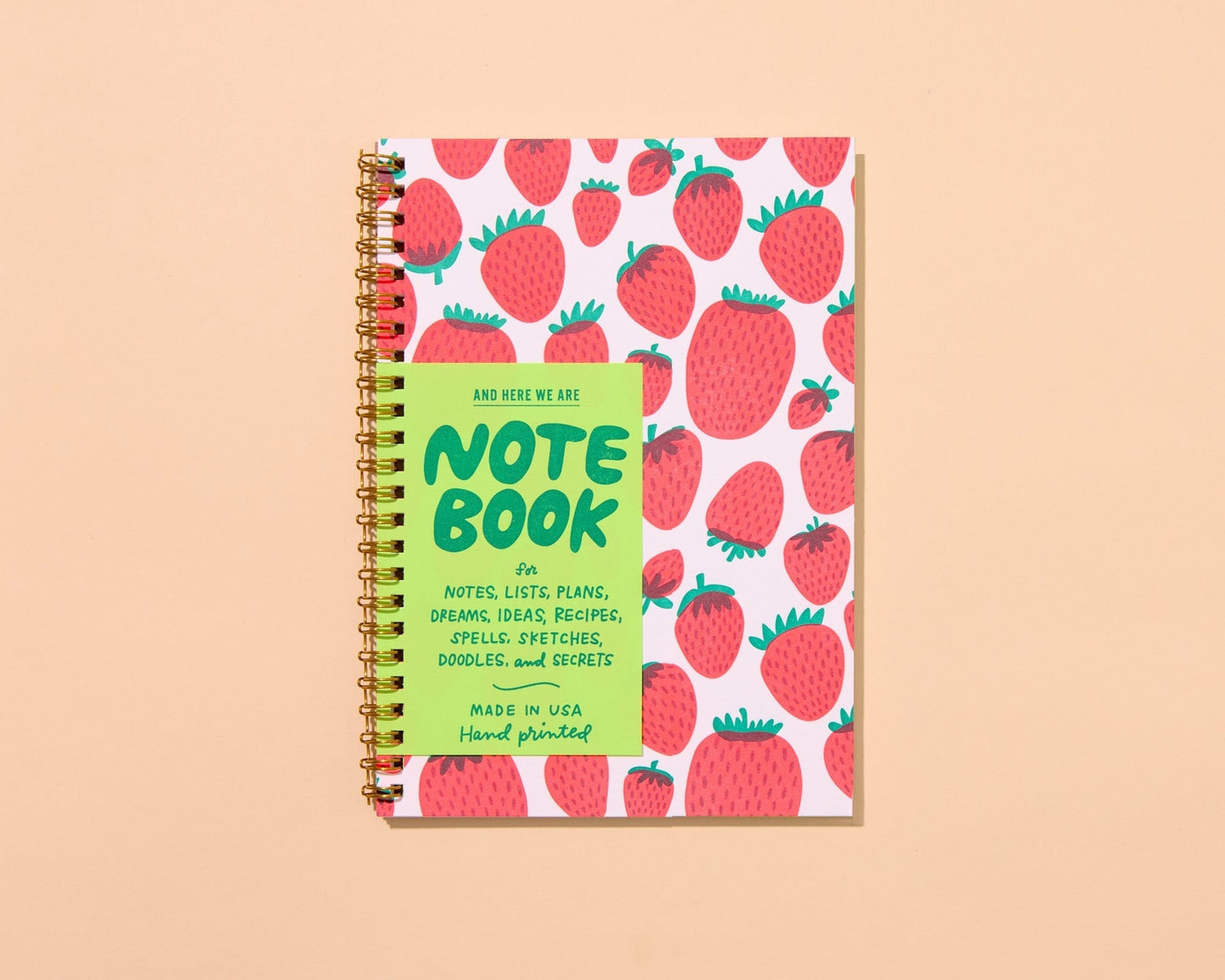 Lined Spiral Notebook