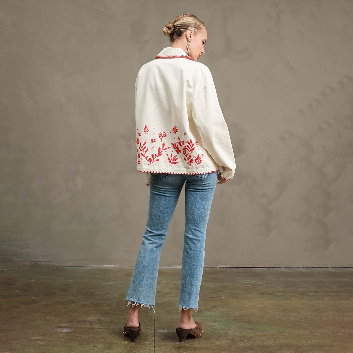 Embroidered Folk Jacket