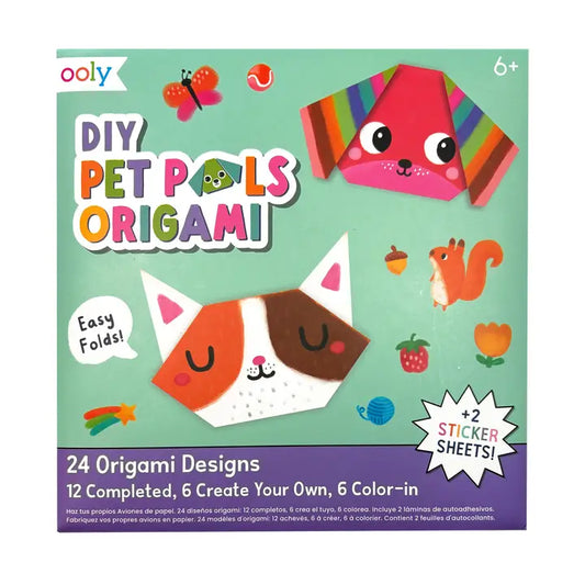 D.I.Y. Pet Pals Origami Kit.