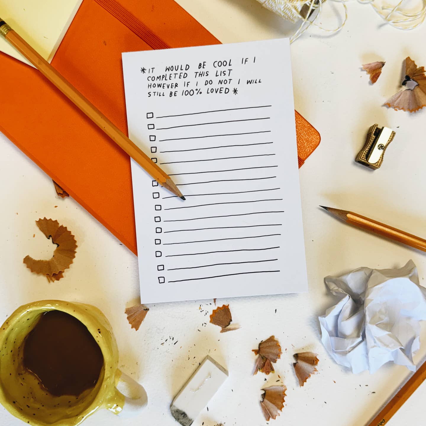 Still Be Loved To Do List Notepad