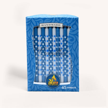 Star of David Chanukah Candles