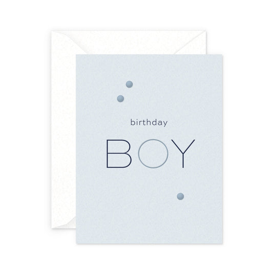 Birthday Boy Card