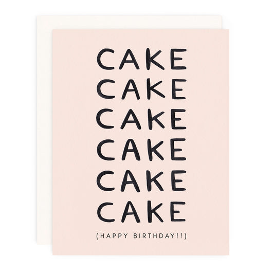 Cake Birthday Card