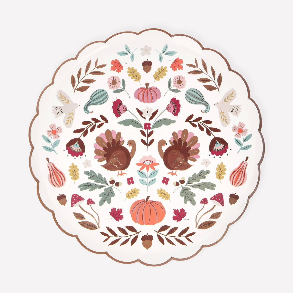 Folk Fall Side Plates