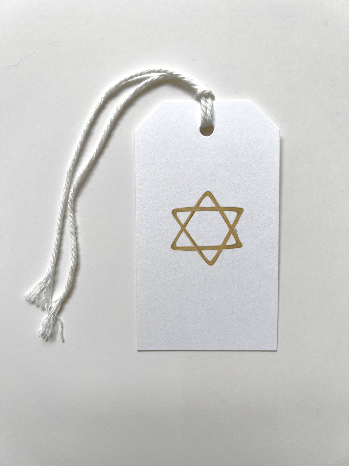 Star of David Gift Tag
