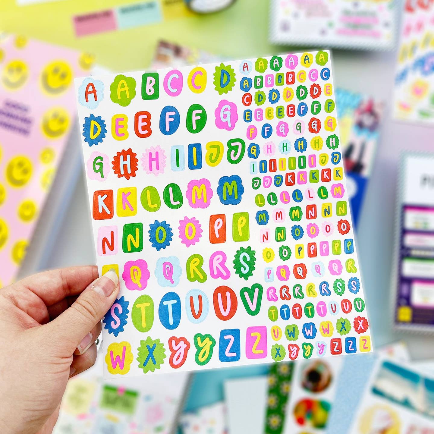 Spell It Out Alphabet Stickers
