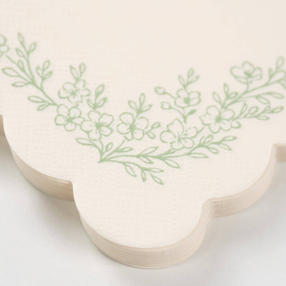 Floral Elegance Guest Towels