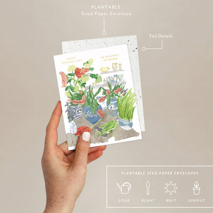 Plantable Card - Mother's Flower Shoppe