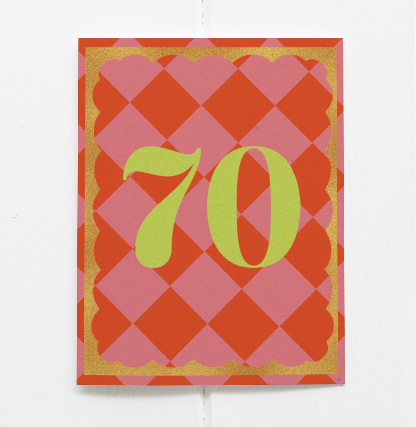 Happy Birthday 70 Card